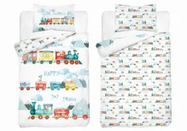 posciel-dziecieca-100x135-pociagi-pastelowe-happy-train-mayamoo