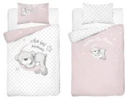 posciel-dziecieca-dwustronna-mis-na-ksiezycu-rozowo-biala-100x135-mayamoo