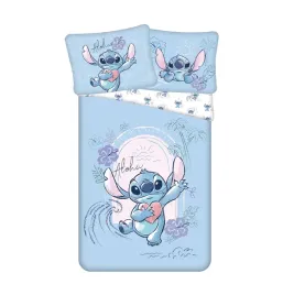 posciel-140x200-lilo-i-stitch-wave-niebieska-poszewka-70x90