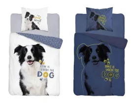 posciel-swiecaca-w-ciemnosci-140x200-pies-border-collie-biala-fluo