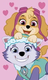 reczniczek-do-przedszkola-30x50-psi-patrol-rozowy-dzieciecy-bawelniany