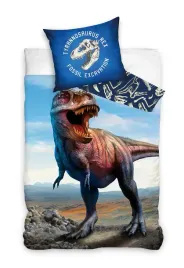 posciel-140x200-t-rex-dinozaur-niebiesska