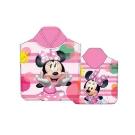 poncho-dla-dzieci-50x100-myszka-mini-rozowy-recznik-z-kapturem