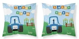 poszewka-40x40-traktor-niebieska-zielona-mayamoo