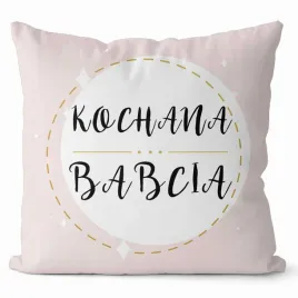 poduszka-43x43-rozowa-kochana-babcia