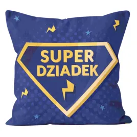 poduszka-43x43-fioletowa-zolta-super-dziadek