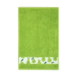 recznik-30x50-gruszka-groszkowy-zielony-frotte-bawelniany-dzieciecy