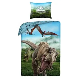posciel-140x200-jurassic-world-park-jurajski-dinozaury-t-rex-kids-halantex