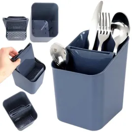 pojemnik-ociekacz-szary-sztucce-przybory-kuchenne-koszyk-stojak-plastikowy