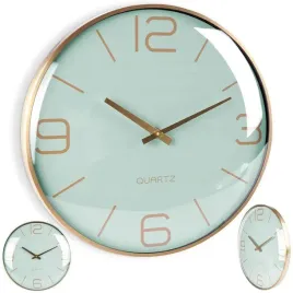 zegar-scienny-okragly-mietowy-zloty-glamour-30-cm