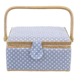 2x-niciarka-niebieska-w-grochy-30x23x16-cm