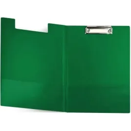 podklad-a4-rozkladany-z-klipsem-teczka-zielony-na-zacisk