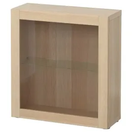 ikea-besta-witryna-dab-bejcowany-sindvik-60x22x64