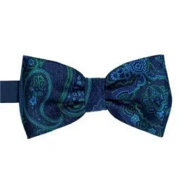 mucha-motyl-paisley-granat-zielony