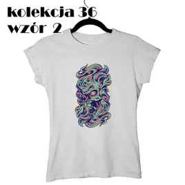 t-shirt-koszulka-damska-streetwear-czacha-czaszka-skull-watercolor-xs
