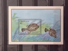 znaczki-fauna-ryby-grenada-czysty-r