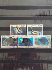 znaczki-fauna-ryby-cuba-kasowany-p30