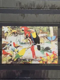 znaczki-fauna-ptaki-tukany-sao-tome-kasowany-p19