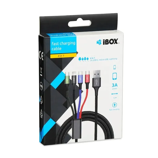 kabel-usb-ibox-4-w-1-kolor-czarny
