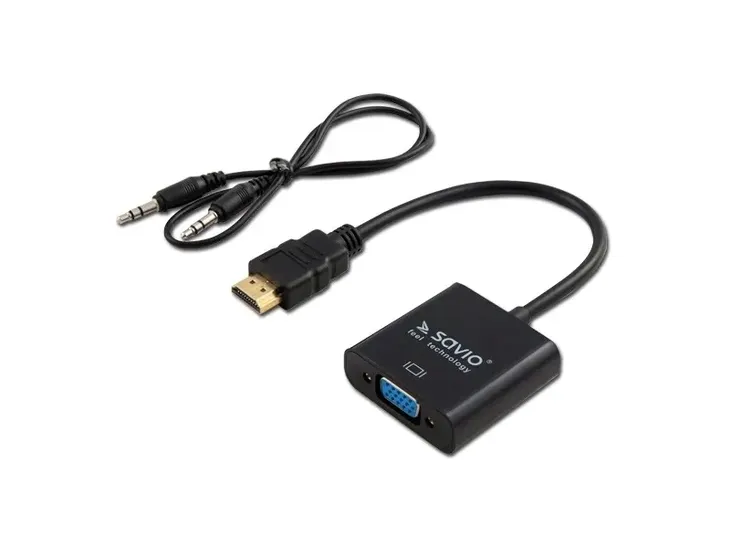 kabel-adapter-savio-cl-23-b-hdmi-vga-dlugosc-kabla-1-m
