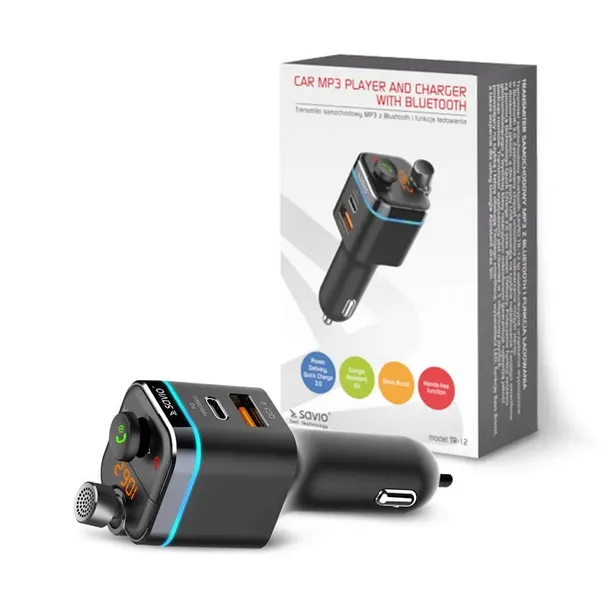 transmiter-savio-fm-tr-12-bluetooth-i-ladowarka-pd-waga-z-opakowaniem-0-12-kg