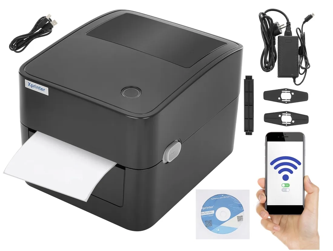 drukarka-etykiet-xprinter-xp-d4601b-xp-410b-usb-lan-wifi-stan-nowy