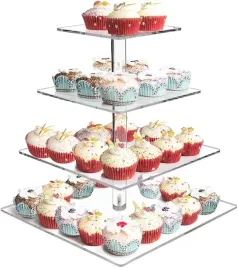 akrylowy-stojak-na-babeczki-4-poziomowy-kwadratowy-elegancki-stylowy