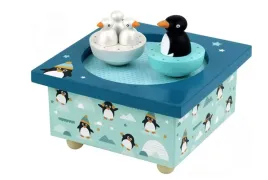 pozytywka-trousselier-drewniana-pingwin-magnetyczna-tanczaca