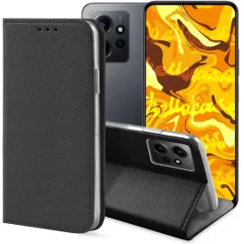 etui-z-klapka-do-xiaomi-redmi-note-12-4g-czarne-zamykane-magnetyczne-kabura