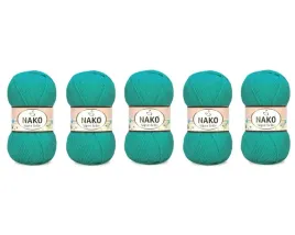 wloczka-nako-super-bebe-3377-aqua-pakiet-5-szt