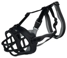 trixie-kaganiec-muzzle-flex-silikonowy-s-czarny