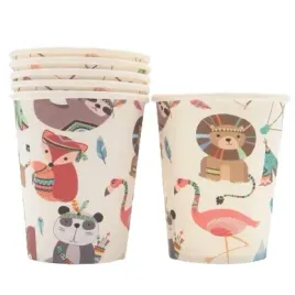 kubki-urodzinowe-zwierzatka-be-brave-250-ml-6-szt