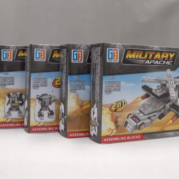 klocki-2w1-military-apache-robot-100-elementow-stan-nowy