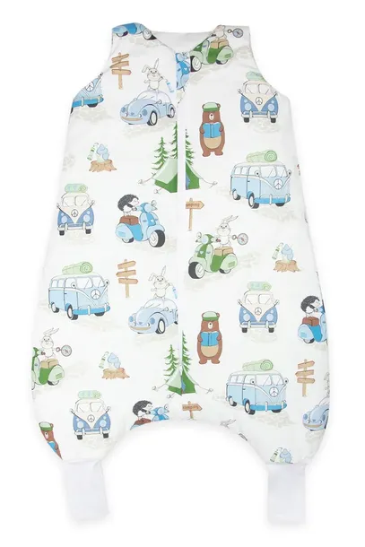 LETNI Śpiworek z nogawkami 92-104 M 0,5 TOG BAWEŁNA 100% PRODUKT POLSKI