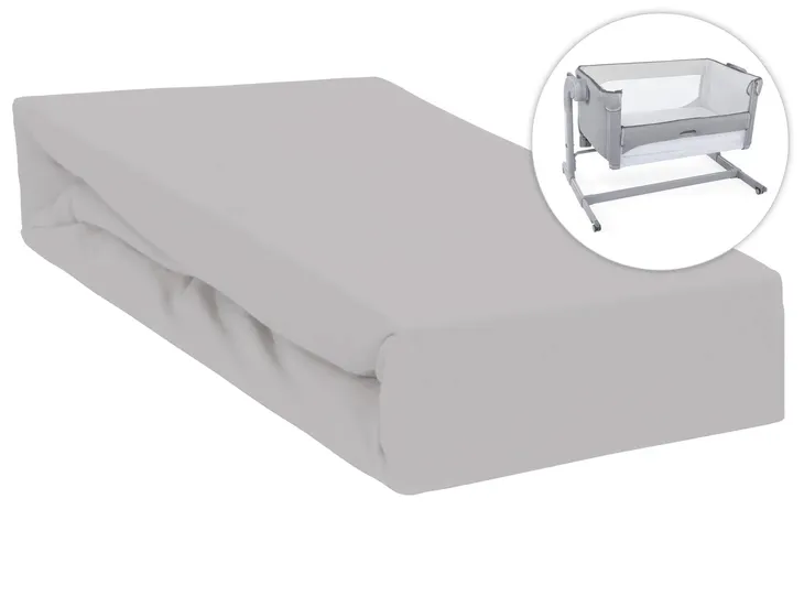 PRZEŚCIERADŁO BAWEŁNIANE DO DOSTAWKI 83x50 DO CHICCO NEXT2ME BAWEŁNA 100%