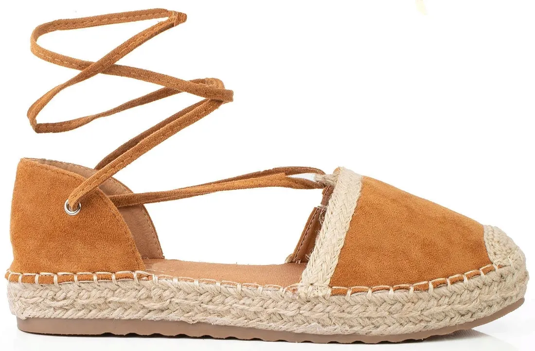 7565-camel-espadryle-balerinki-wiazane-40