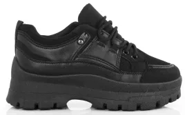 7117-czarne-sportowe-sneakersy-gruba-podeszwa-37