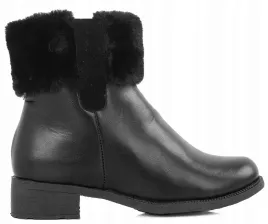7039-czarne-botki-z-futerkiem-damskie-ekoskora-36
