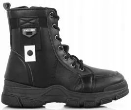 7036-czarne-botki-trapery-sneakersy-ocieplane-38