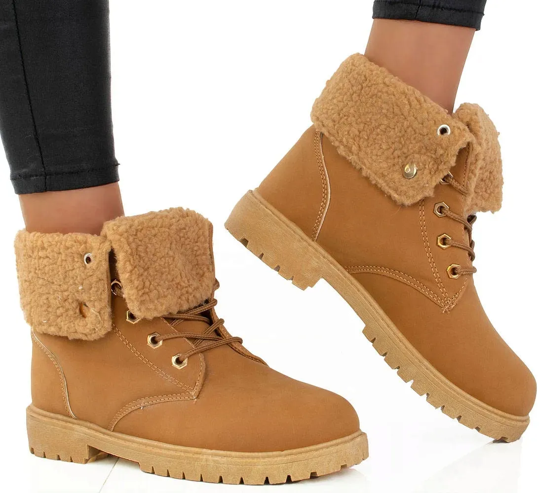 6817-camel-ocieplane-traperki-botki-timberki-40