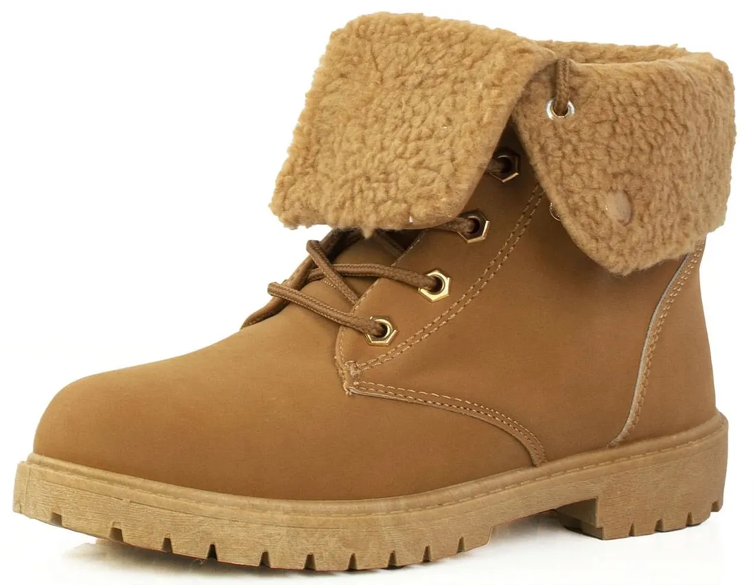 6817-camel-ocieplane-traperki-botki-timberki-36-stan-nowy