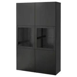ikea-besta-regal-czarnybraz-lappviken-120x42x193cm