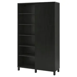 ikea-besta-regal-czarnybraz-lappviken-120x42x202cm