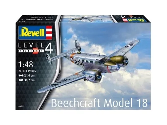 model-do-sklejania-revell-beechcraft-model-18-marka-revell