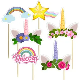fotogadzet-patyczki-unicorn-pod-tecza-6-szt