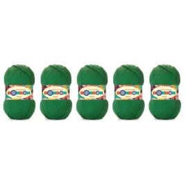 wloczka-nako-bonbon-ince-98235-zielony-pakiet-5-szt