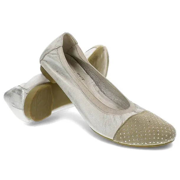 baleriny-exquisite-849-srebrny-bialy-kolor-srebrny