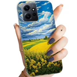etui-do-xiaomi-redmi-note-12-wzory-chmury-niebo-blekit-obudowa-pokrowiec