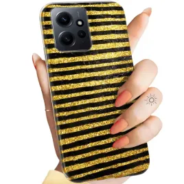 etui-do-xiaomi-redmi-note-12-wzory-zloto-gold-rich-obudowa-pokrowiec-case