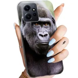 etui-do-xiaomi-redmi-note-12-wzory-malpki-malpa-nosacz-obudowa-pokrowiec